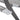 Foldable 3 Pieces Patio Bistro Metal Chair & Table Set in Grey