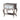 French Country Nightstand Image. An  antique champagne wood nightstand with single drawer and open shelf