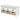 Frosty White Entryway Storage Bench 