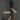 Gold & Black Metal Vertical Coat Rack 