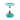 Round Pedestal Side Table Image. Modern Side table in green and gold with mermaid tail base and tray style top.