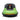 29.1" Green Bumper Car For Kids With Anti-collision Padding Five-point Safety Belt