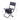 A dimension Image of our Grey Folding Outdoor 4-Set Portable Chair with Storage Bag -19" x 15"