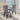 Grey Velvet Armless 2-set Dining Chair with Nailhead-trimmed and Rubber Wood Legs