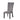 One grey chair in a white background 