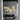 gold and white wall decor