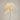 Curved Mushroom Pleated Resin Floor Lamp