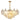 Luxury Layered Shell Crystal LED Chandelier