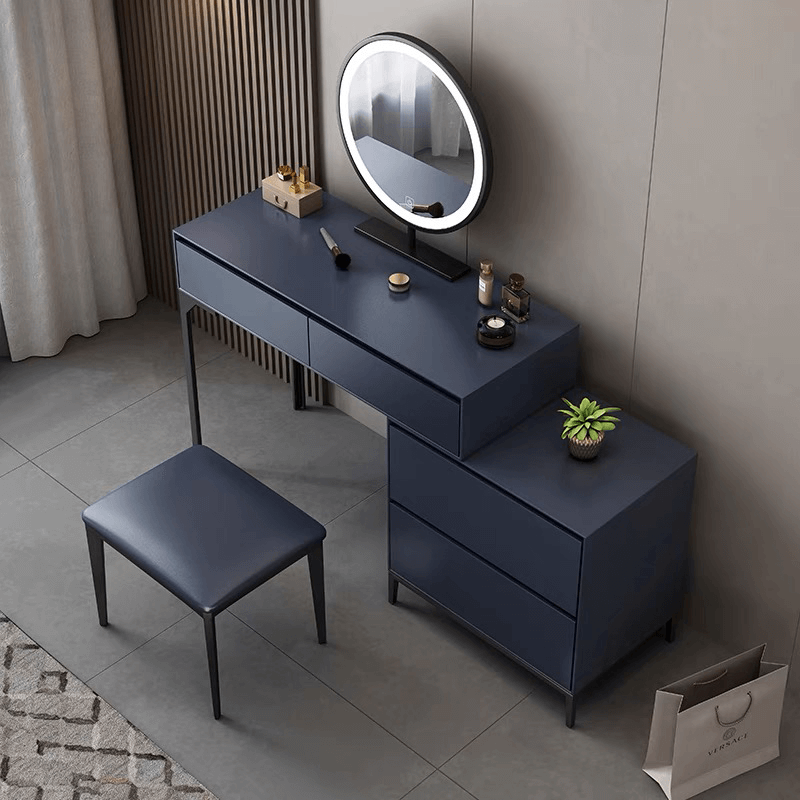 Extendable Vanities Italian Modern Extendable Makeup Vanity- CharmyDecor