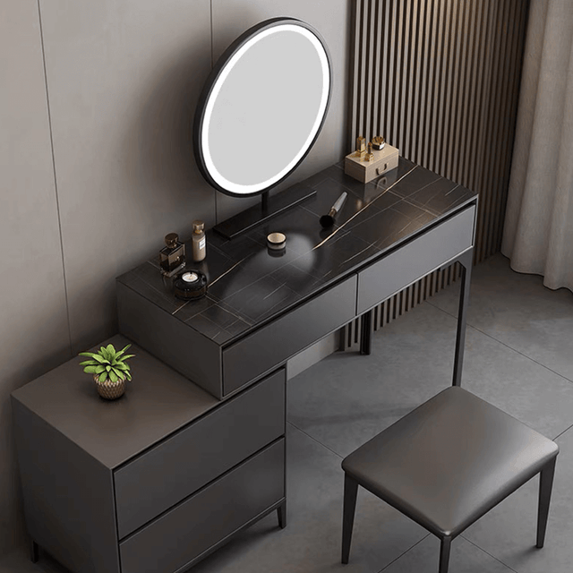 Modern Italian Extendable Makeup Vanity Table – CharmyDecor