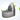 Kid Gray Beanbag Chair with Shark Shape Fabric and Foam