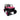 Kid's Pink 4 Wheel Car with Leather Seat & One Button Start