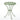 3 Piece Outdoor Furniture Set Image. Green 3 Piece Patio Set Powder Coated Iron Table.