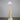 Curved Mushroom Pleated Resin Floor Lamp