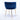 Luxury Blue Velvet Dining Chair With Golden Legs
