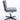 Luxury Grey Swivel Armless Office Chair