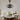 a black caged ceiling fan image, featuring a remote control, and hung over a dining table