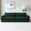 Mid-Century Green Cloud Couch