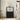 Mid-century Modern Black Bedside Table with 2 Drawers & USB Port