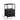Wooden Black Nightstand