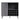 Wine Cabinet in grey manufactured wood - Charmydecor