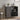 Wine Cabinet with white plant vase on top shelf - Charmydecor
