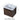 Minimalist 24" Dark Walnut Floating Bathroom Vanity with 2 Doors