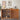 simple wooden shoe sideboard