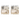 White Retractable Makeup Vanity Table Set