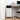 Modern 2-Drawers White Mobile Filing Cabinet