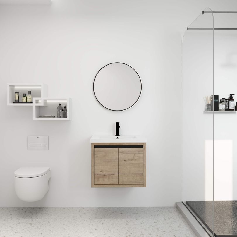 Modern Freestanding Bathroom Storage Cabinet- CharmyDecor