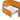 Modern 35" Colorful Free Combination Cabinet - 8 Drawers Dresser