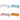 Modern 35" Colorful Free Combination Cabinet - 8 Drawers Dresser