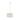 Glass Drum Shade Chandelier in White