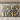 Modern 4-Tiers Standing Bookshelf in Gold with Glass Partition