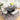 black and white dining room furniture set