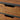 Close view of the gun metal finishing, and Acacia wood of the 2-drawer Accent Chest