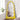 Modern Aesthetic Wavy Yellow Frame Floor Mirror