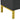 An image of the gold metal legs of the Accent Shoe cabinet 