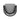 Top View of Black and Grey Outdoor Rope Chair