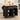 Black Kitchen Island with 4 Doors, 2 Drawers, Spice Rack, & Towel Rack - Charmydecor