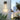 Modern Black Outdoor Waterproof Transparent 2-pack LED Crystal Wall Lamp