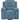 Modern Blue Linen Power Lift Recliner Chair