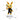 Modern Cartoon Rabbit Resin Decor Statue