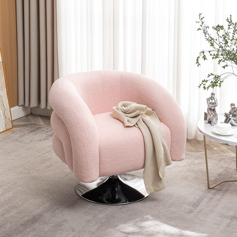 Pink Comfiest Accent Chairs PrimeZone High Back Accent Chair Large