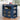 Blue Kitchen Island with wine and kitchen essentials - Charmydecor