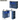Blue Kitchen Island dimension - Charmydecor