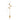 Dimension image of modern gold floor lamp