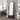Modern Long Birch Full-Length Mirror with Cabinet