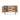 Open Drawers and Cabinet Doors of Rustic Sideboard 